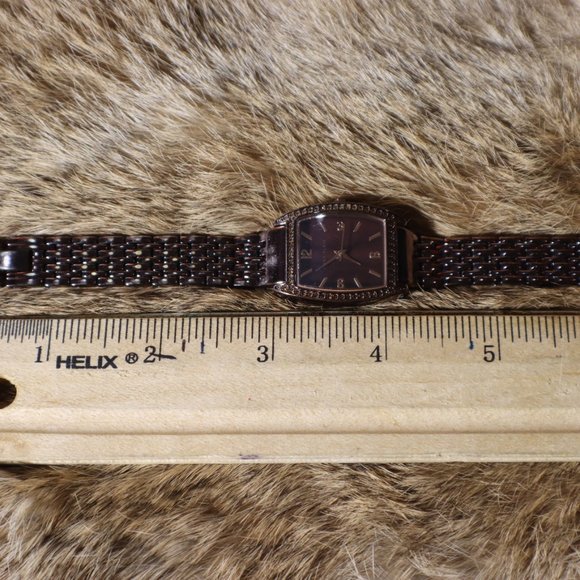 Anne Klein Chocolate Brown Ladies Watch - Picture 5 of 7